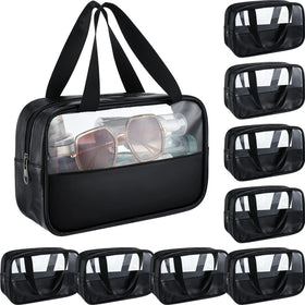 Buryeah black cosmetic bags for women and men, versatile and shareable