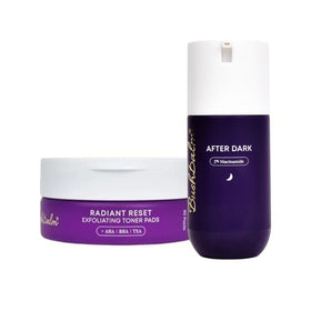 Bushbalm After Dark Brightening Gel ready for night-time use to brighten and hydrate skin.