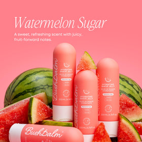 Key ingredients Squalane and Aloe in Bushbalm Hydrating Shave Jelly