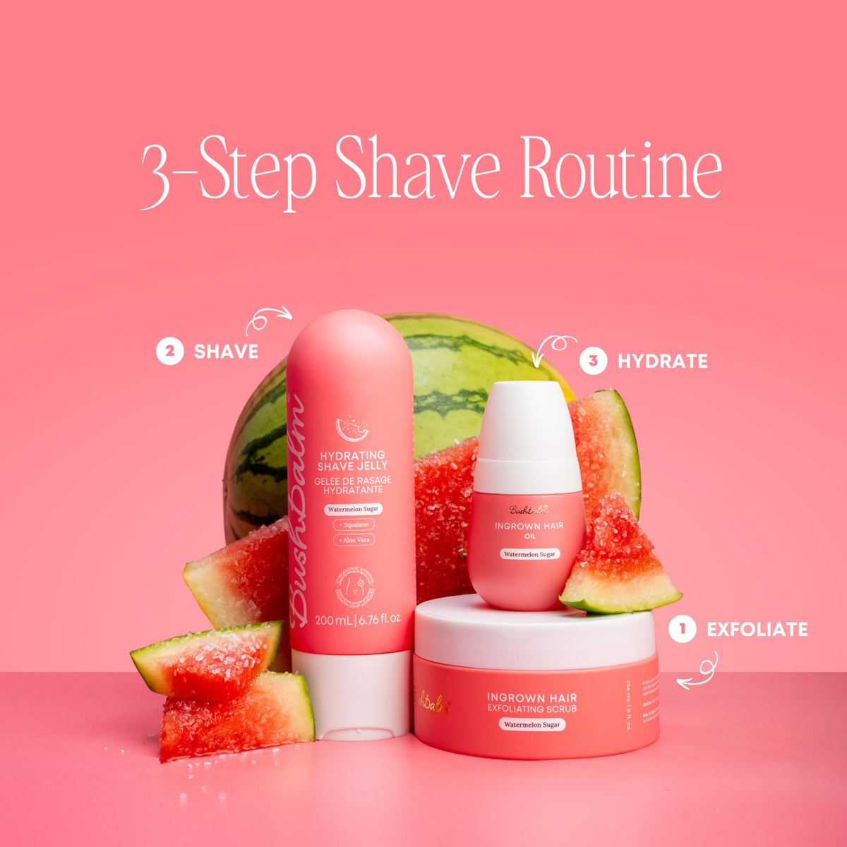 Packaging of Bushbalm Hydrating Shave Jelly 200 ml ideal for gifting and travel
