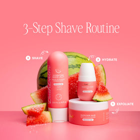 Packaging of Bushbalm Hydrating Shave Jelly 200 ml ideal for gifting and travel