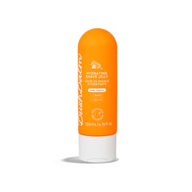 Bushbalm Hydrating Shave Jelly bottle with Vanilla Tangerine scent for smooth shaving