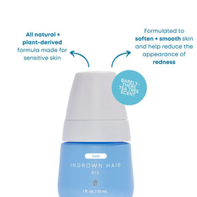 Bushbalm Roller Rescue cooling sensation on skin after shaving