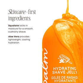 Bushbalm Vanilla Tangerine scent close-up evokes soft fragrance during shave