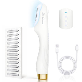 Butiblener Dermaplane Razor for Women Face removes peach fuzz for smoother makeup prep.