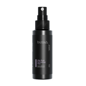 Buttah Aloe Rose Refreshing Mist bottle ready for a refreshing hydration boost.