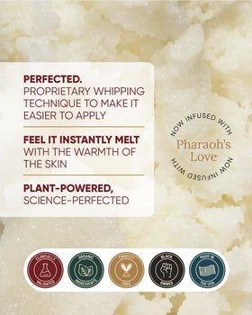 Buttah by Dorion Renaud organic ingredients label communicates clean, all-natural skincare.