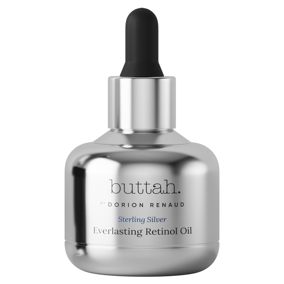 Buttah Everlasting Retinol Oil bottle for daily nourishing skincare.