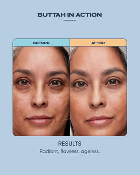 Buttah Everlasting Retinol Oil glow after absorption.