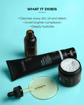 Buttah Oil-Free Hyaluronic Gel Cream pump close-up emphasizes easy daily application.