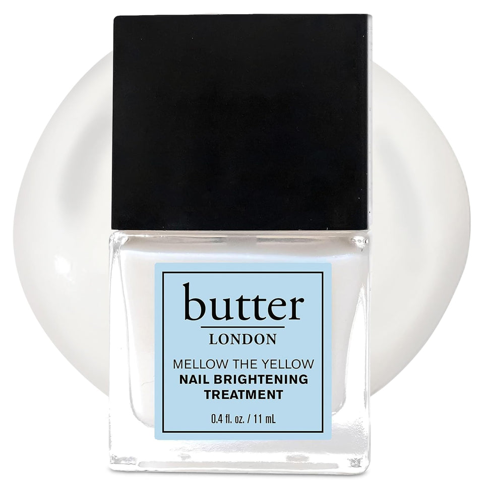 Butter LONDON Illuminating Nail Concealer bottle front showing brightening base coat
