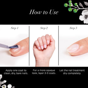 Butter LONDON Illuminating Nail Concealer nails with subtle shimmering finish