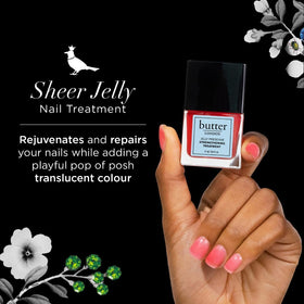 Butter LONDON Jelly Preserve brush application demonstrating even color and nourishment