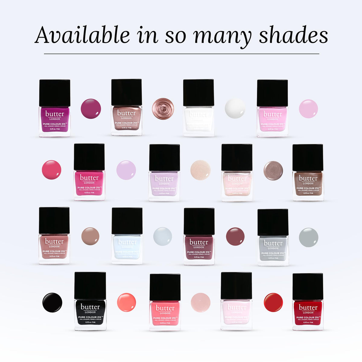Butter LONDON PC21X Trout Pout features hibiscus and wakame extracts for support.