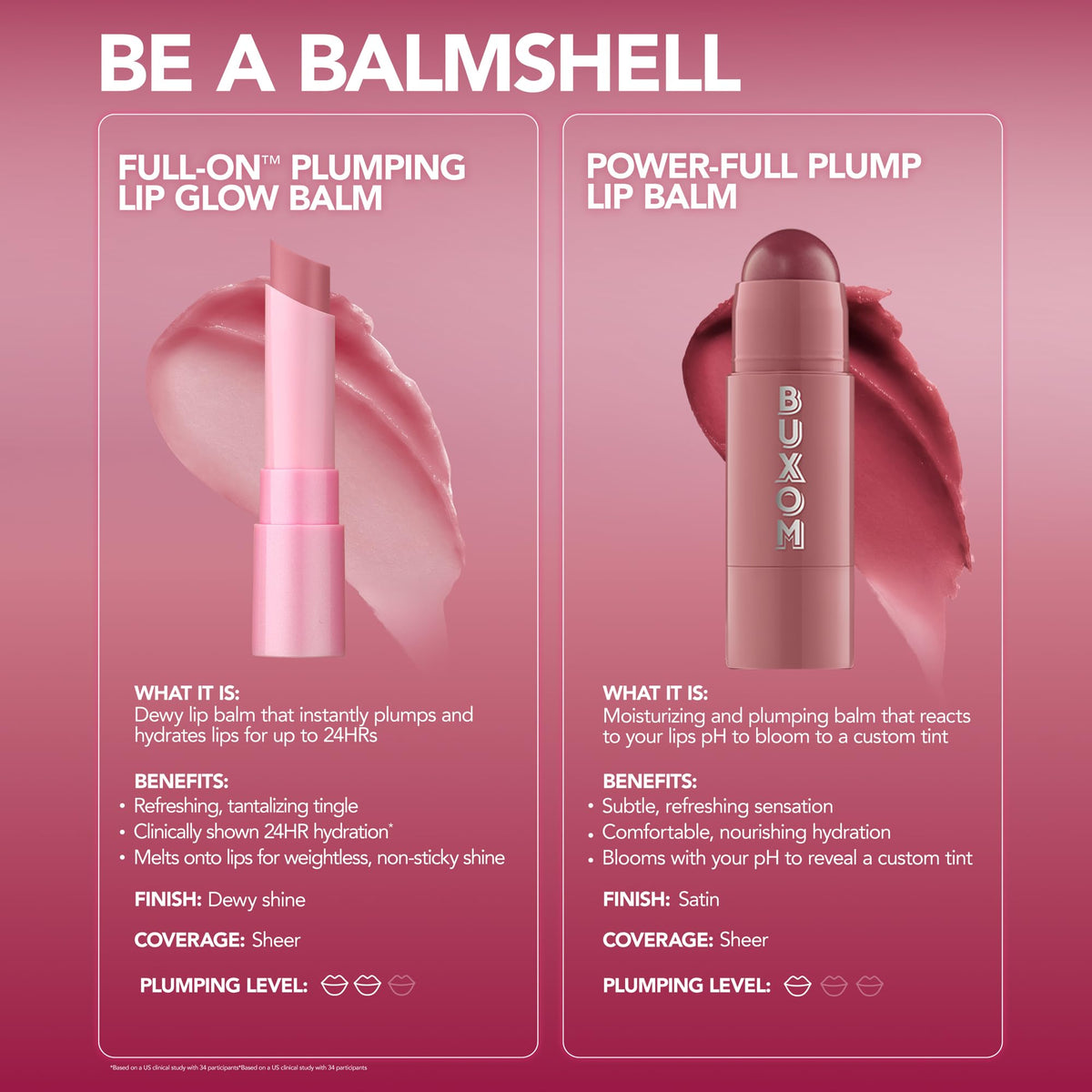 BUXOM Dolly Delight cruelty-free formula and ingredients