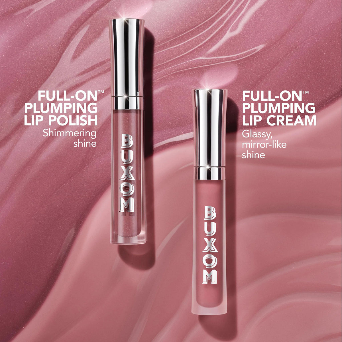 Buxom Full-On Plumping Lip Cream Hot Toddy lifestyle shot for day-to-night wear