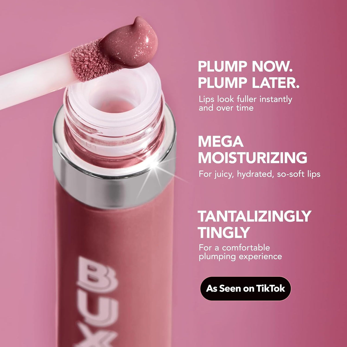 Buxom Full-On Pink Lady provides refreshing tingle during wear