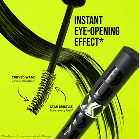 BUXOM Lash Xtension Lift Mascara nourishes with shea butter and castor oil.