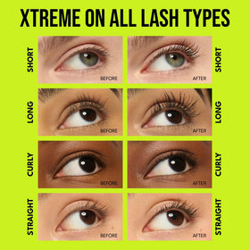 BUXOM Lash Xtension Lift Mascara tubing formula provides smudge-proof wear.