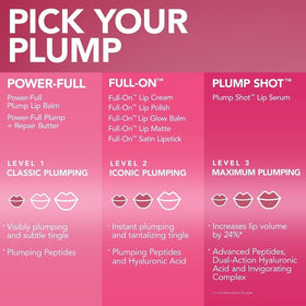 Buxom Plump Shot color-shift finishes add vibrant looks