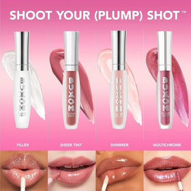 Buxom Plump Shot moisturizing-oils soften and condition lips