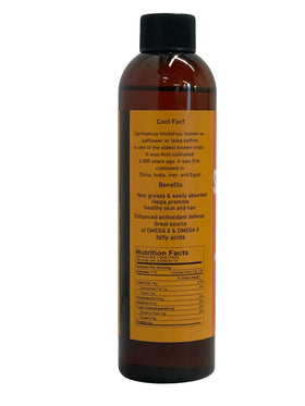 Buy Wellness safflower oil absorption close-up highlights fast uptake on skin.