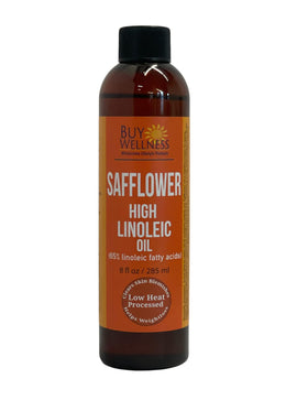 Buy Wellness safflower oil skin-application close-up with lightweight, non-greasy feel.