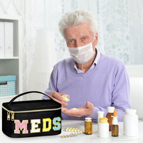 BuyCard Meds Bag durable nylon material protects contents while remaining lightweight