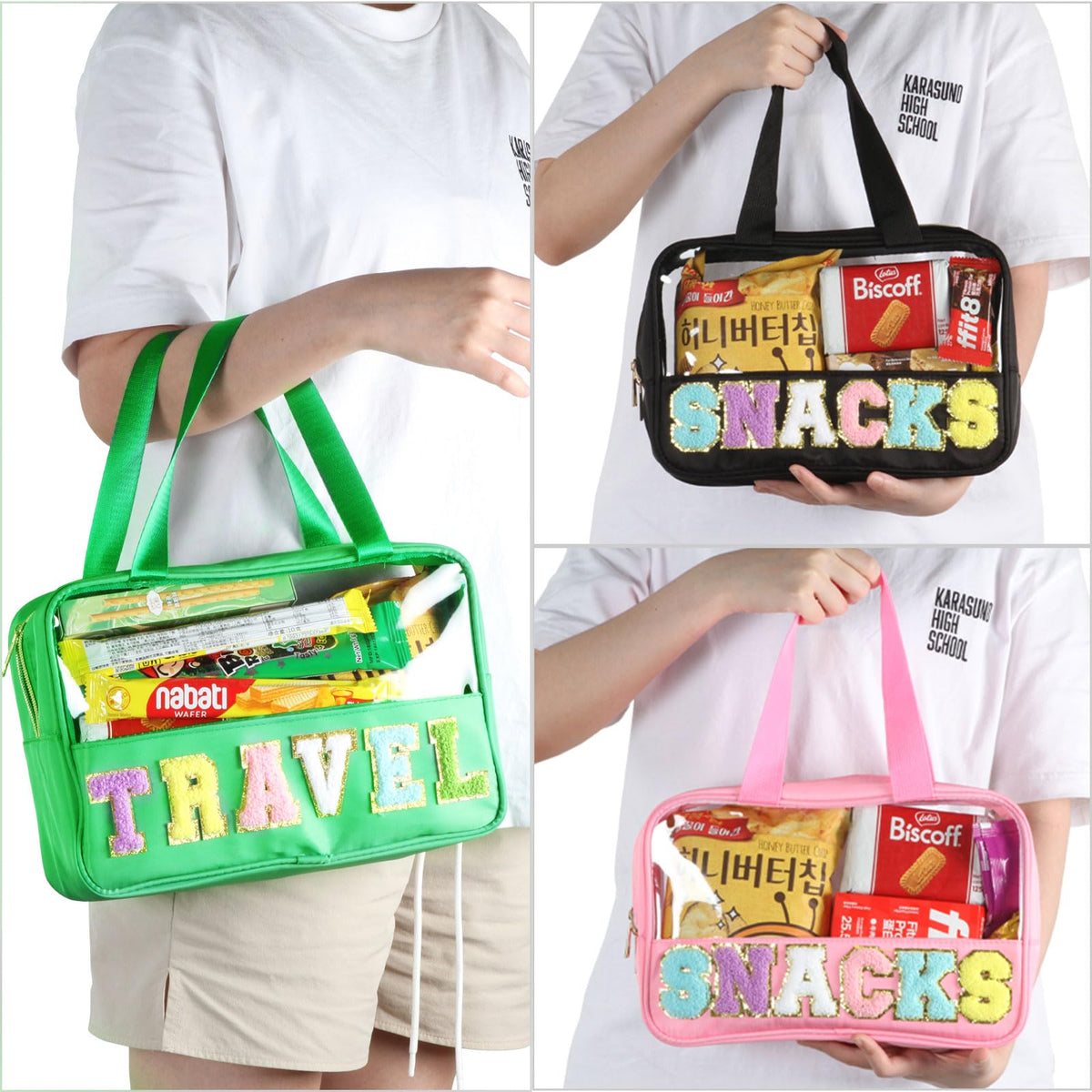 BuyCard travel-friendly pink toiletry bag for daily use.