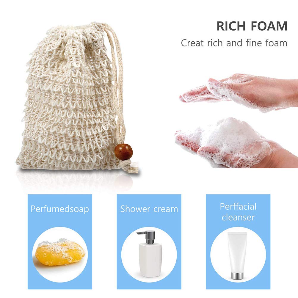 BUYGOO natural sisal fiber provides durable exfoliation and long-lasting use.