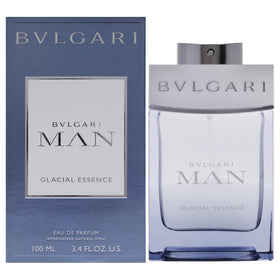 BVLGARI Man Glacial Essence bottle front view, ideal for daily premium fragrance.