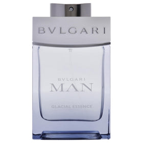 BVLGARI Man Glacial Essence icy motif close-up suggests refreshing masculine vibe.