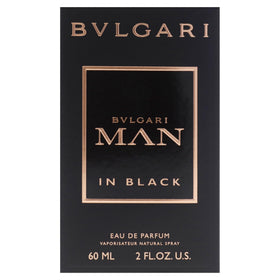 BVLGARI Man in Black Italy origin label indicates authentic craftsmanship.