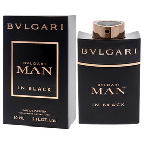 BVLGARI Man in Black packaging box conveys luxury.