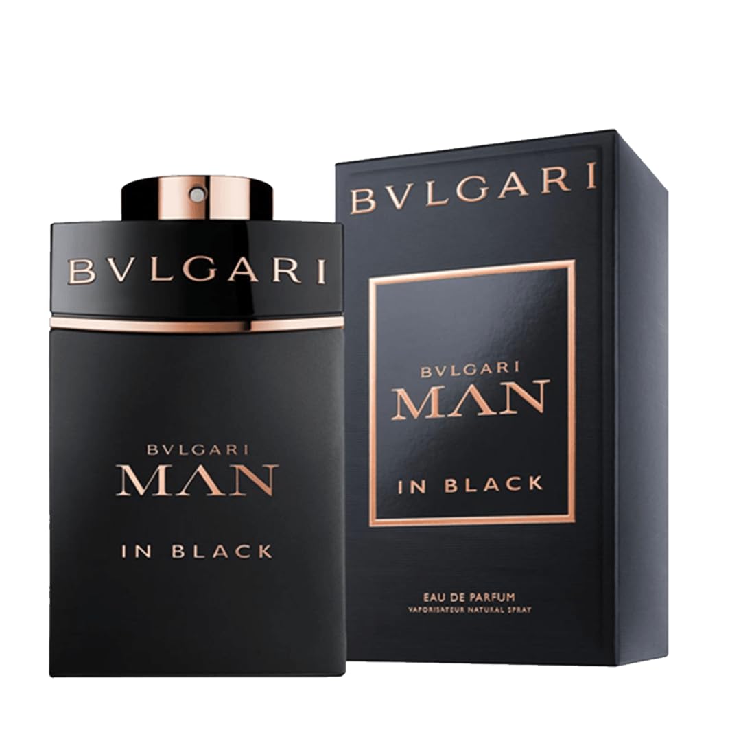BVLGARI Man In Black packaging display for gift-ready presentation.