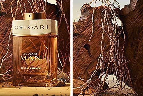 BVLGARI Man Terrae Essence premium packaging highlight for a luxurious presentation