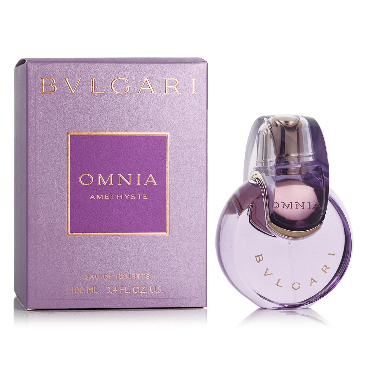 BVLGARI Omnia Amethyste bottle, elegant design for daily wear and casual moments.