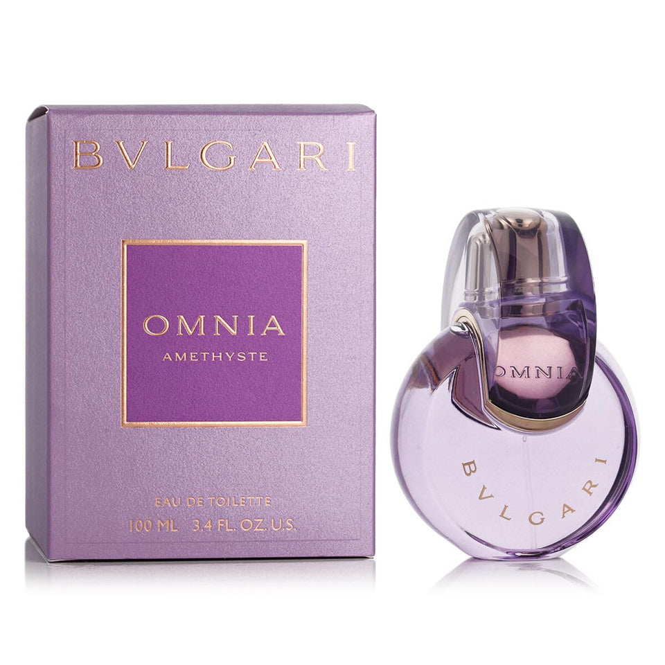 BVLGARI Omnia Amethyste bottle, elegant design for daily wear and casual moments.