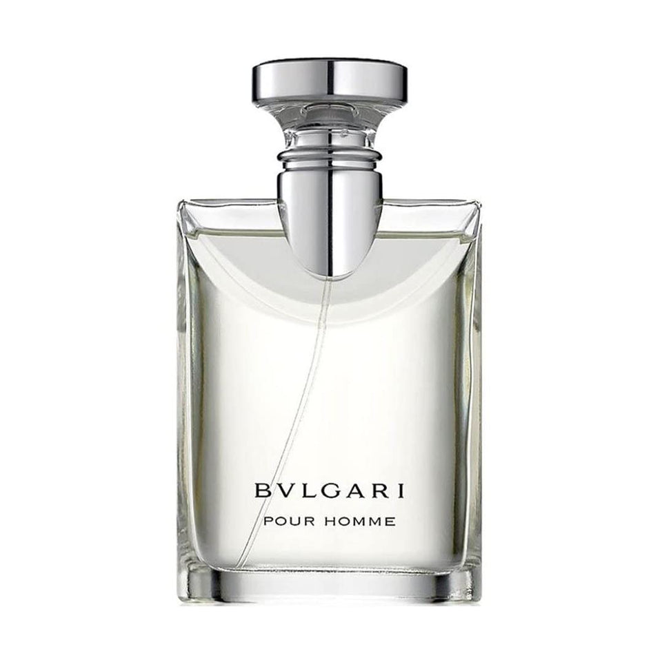 BVLGARI Pour Homme bottle front view with a timeless masculine design