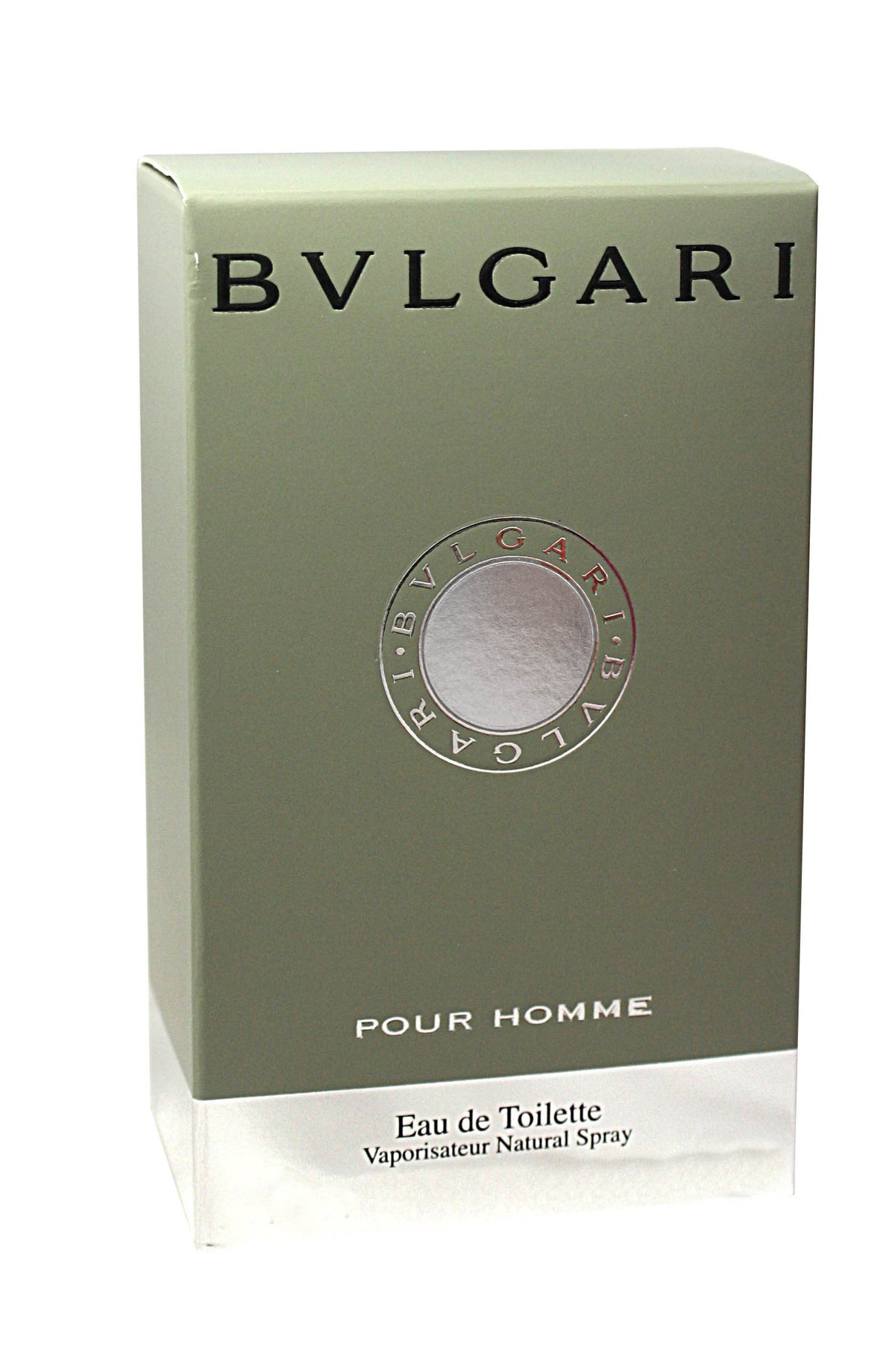 BVLGARI Pour Homme retail packaging signals authenticity and gift suitability