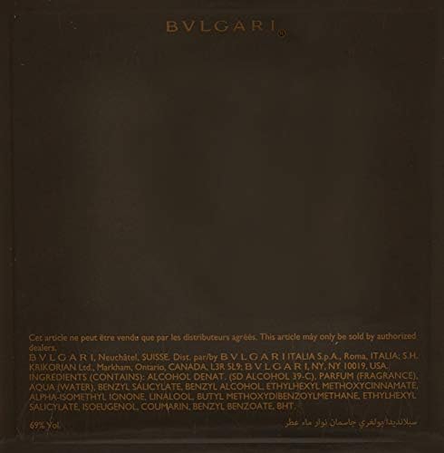 BVLGARI Splendida Jasmin Noir green notes add crisp floral brightness.