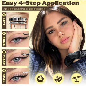 BXMZKD 4-in-1 lash kit unboxing for quick setup