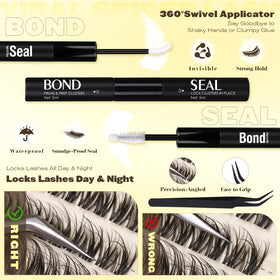 BXMZKD Precision tweezers aiding easy, precise lash application