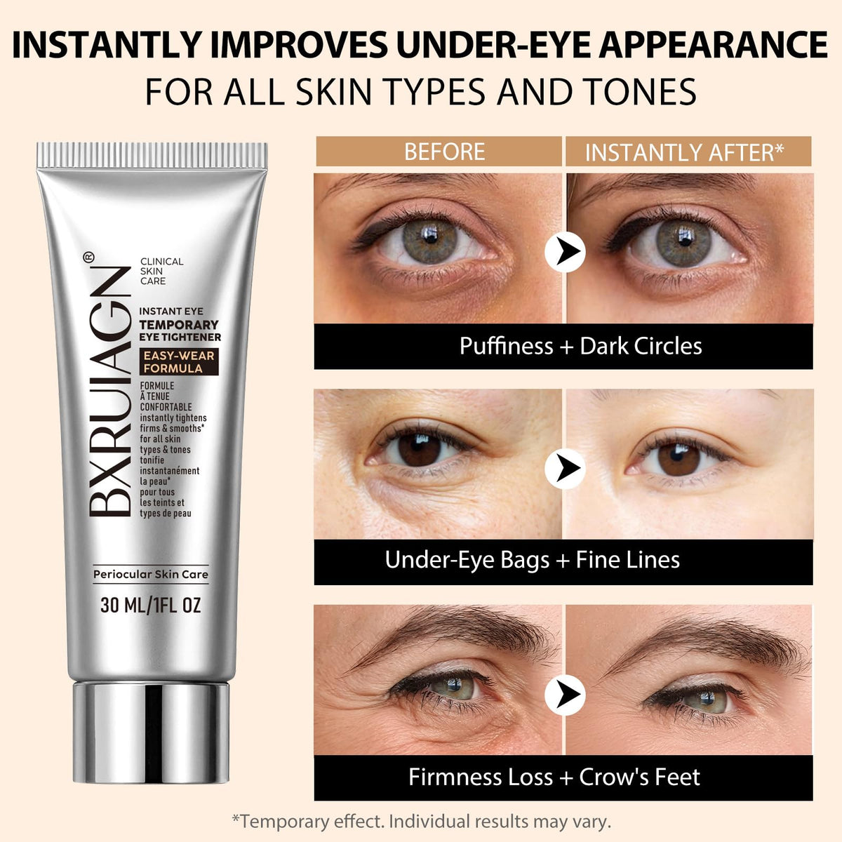 BXRUIAGN hydrating primer formula emphasizes moisture retention under makeup.