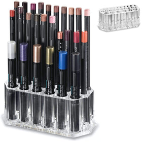 BY ALEGORY eyeliner and lip liner organizer showcasing 26 slots for quick access