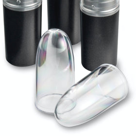 BY ALEGORY single-piece crystal-clear acrylic cap for flawless, glue-free appearance