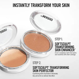 BY MARIO SoftSculpt on-skin glow moments show radiant base and versatile use