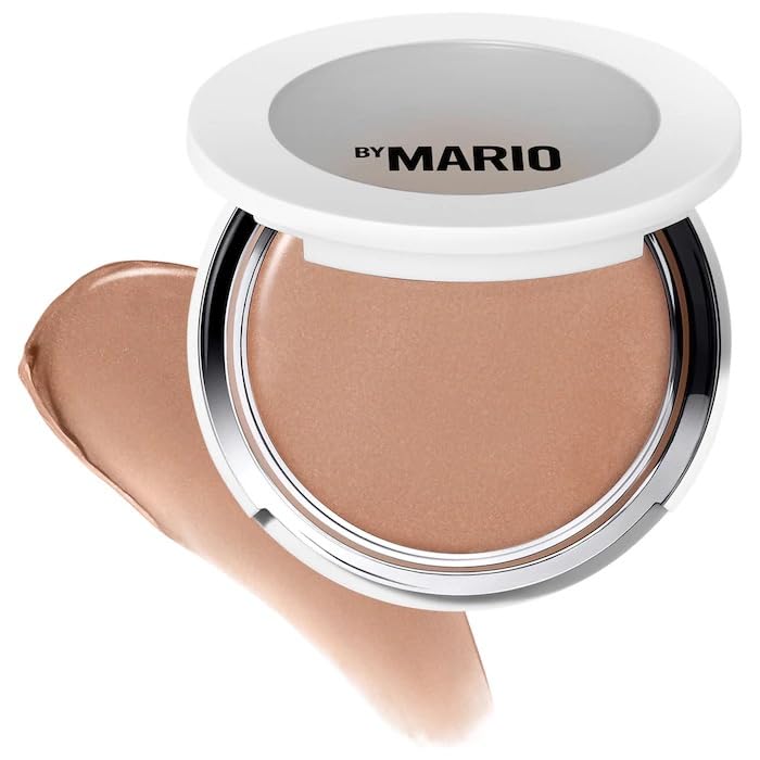 BY MARIO SoftSculpt Transforming Skin Enhancer tube close-up shows a lightweight, radiant finish