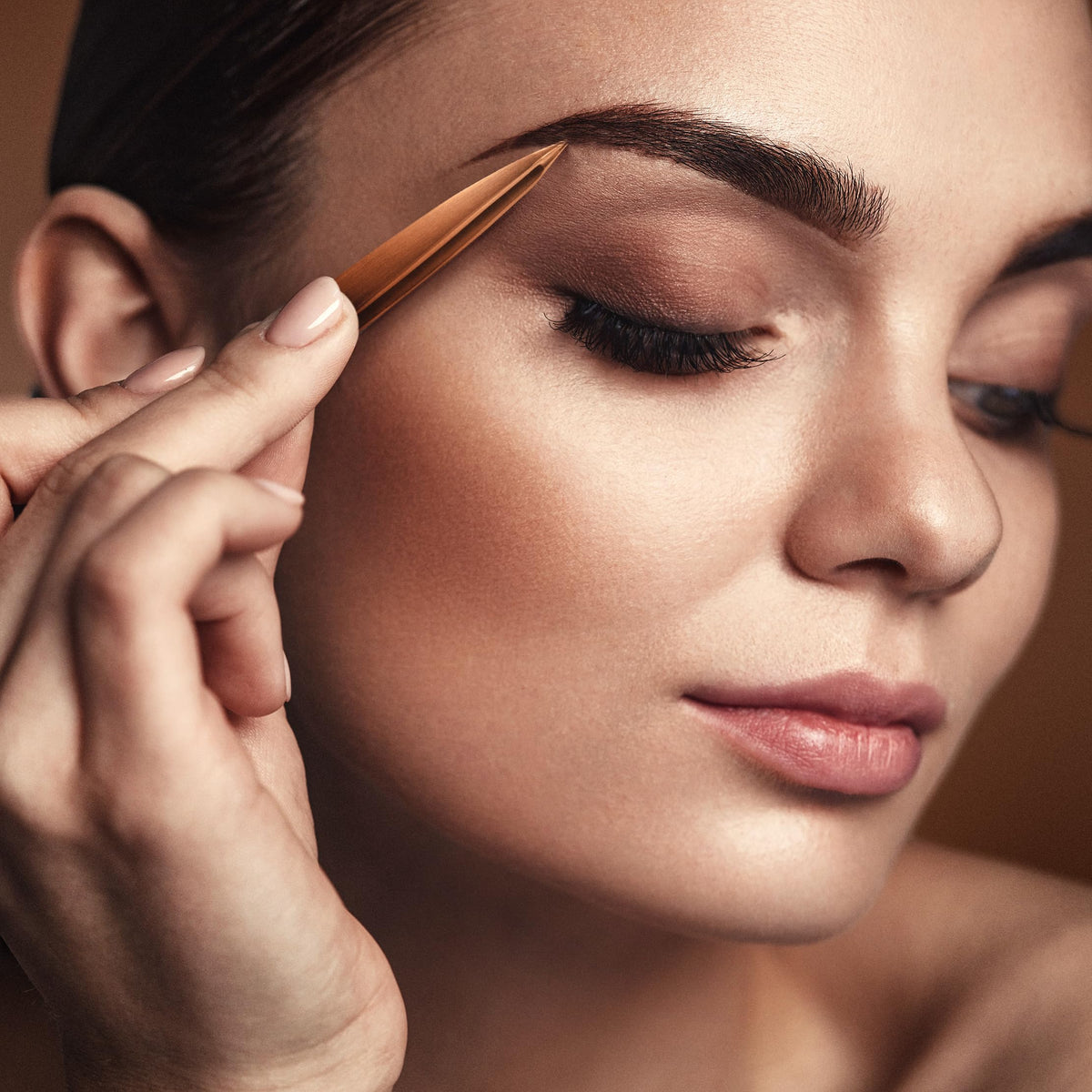 By MILLY Pointed Tweezers ideal for eyebrows and facial detailing