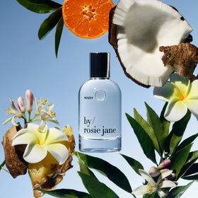 Missy bottle top showing clean, bright fragrance notes